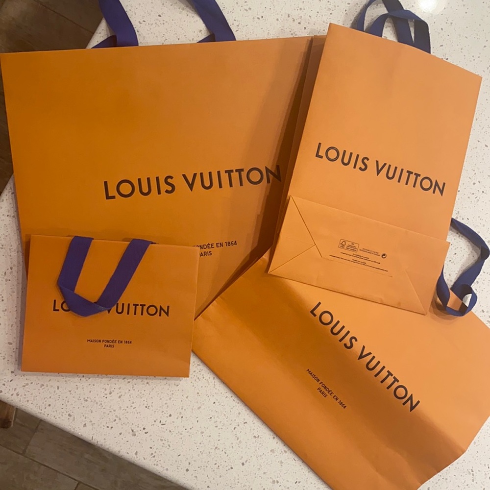 Louis Vuitton Authentic Shopping Bags